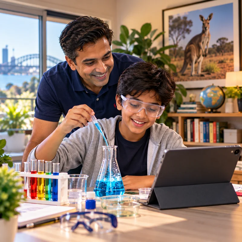 Science tutoring for students in Australia