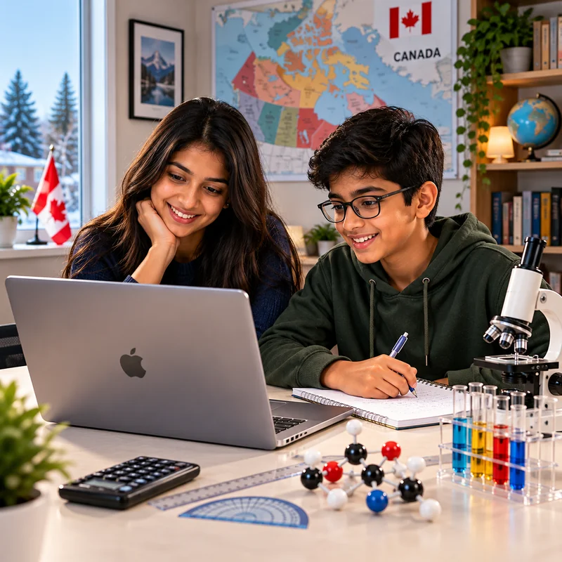Science tutoring for students in Canada