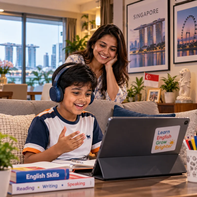 English tutoring for students in Singapore