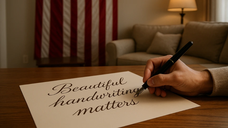 Beautiful Handwriting Matters